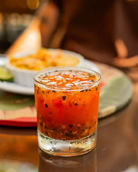 Caipirinha de maracujá